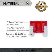 Load image into Gallery viewer, Conext Link ATMLP10-50 ATM Low Profile Fuse Nickle Plated 50 Pack (10 Amp)
