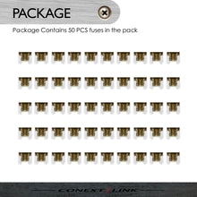 Load image into Gallery viewer, Conext Link ATMLP7.5-50 ATM Low Profile Fuse Nickle Plated 50 Pack (7.5 Amp)
