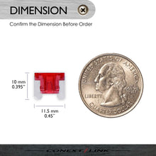 Load image into Gallery viewer, Conext Link ATMLP10-50 ATM Low Profile Fuse Nickle Plated 50 Pack (10 Amp)
