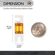 Load image into Gallery viewer, Conext Link AFS40-5 Nickel 40 Amp AFS Fuse 5 Pack
