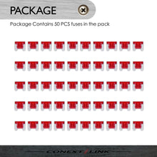 Load image into Gallery viewer, Conext Link ATMLP10-50 ATM Low Profile Fuse Nickle Plated 50 Pack (10 Amp)

