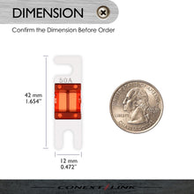 Load image into Gallery viewer, Conext Link AFS50-5 Nickel 50 Amp AFS Fuse 5 Pack
