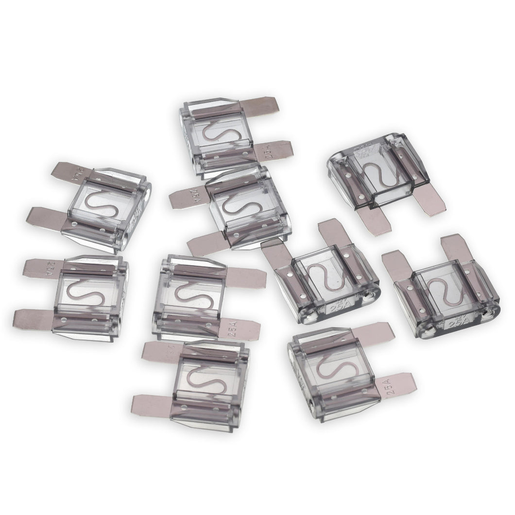 Conext Link MAXI25-10 Nickel 25 Amp MAXI Fuse 10 Pack