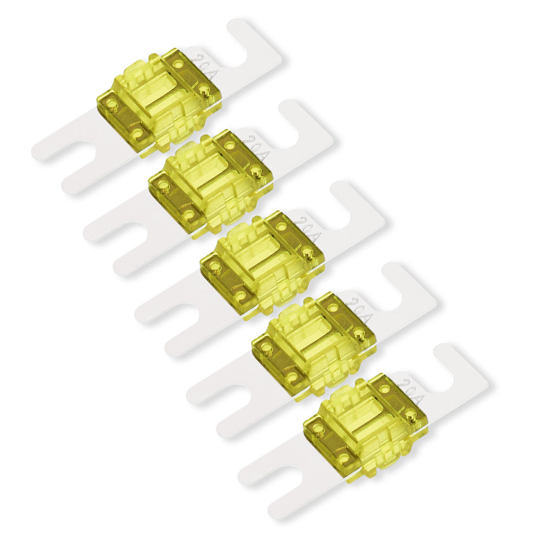 Conext Link AFS20-5 Nickel 20 Amp AFS Fuse 5 Pack