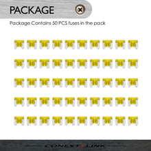 Load image into Gallery viewer, Conext Link ATMLP20-50 ATM Low Profile Fuse Nickle Plated 50 Pack (20 Amp)
