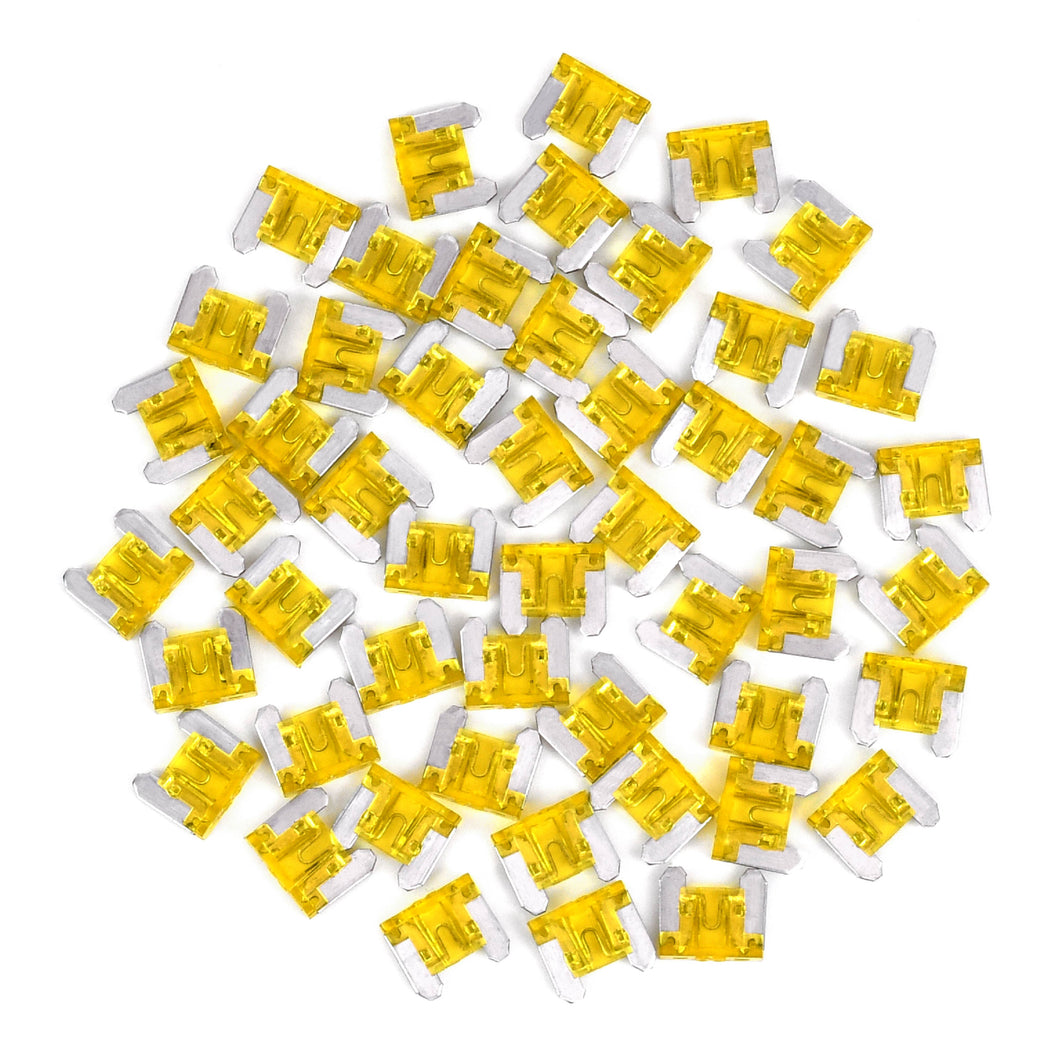 Conext Link ATMLP20-50 ATM Low Profile Fuse Nickle Plated 50 Pack (20 Amp)