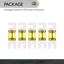 Load image into Gallery viewer, Conext Link AFS100-5 Nickel 100 Amp AFS Fuse 5 Pack
